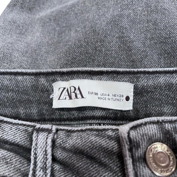 Grey Zara Skinny Jeans Size US 4 - Picture 3 of 4